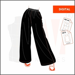M131 - JOGGING PALAZZO - DIGITAL - comprar online