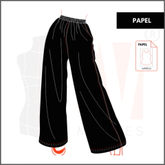 M131 - JOGGING PALAZZO - PAPEL - comprar online