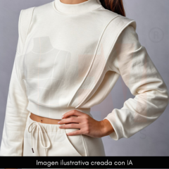 M132 - BUZO C/PESTAÑAS - DIGITAL - tienda online