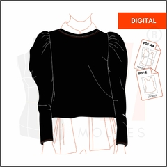 M133 - SWEATER M. JAMÓN - DIGITAL - comprar online