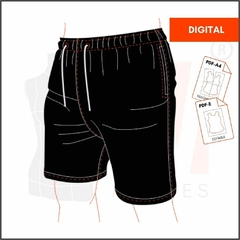 M145 - BERMUDA JOGGER - DIGITAL - comprar online