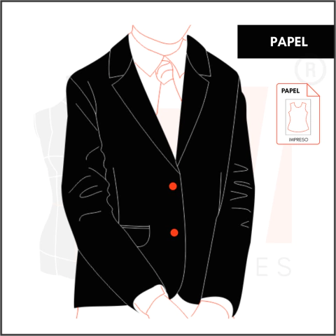 M146 - BLAZER INFANTIL - PAPEL - comprar online
