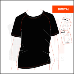 M147- REMERA RANGLAN - DIGITAL - comprar online