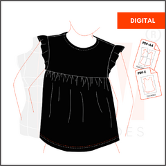 M155 - REMERA C/CANESÚ - DIGITAL - comprar online