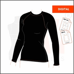 M166 - REMERA CICLISMO - DIGITAL - comprar online