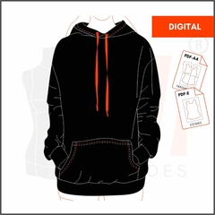 M175 - BUZO OVERSIZE - DIGITAL - comprar online