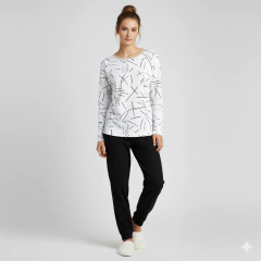 M180- REMERA E. REDONDO - PAPEL - tienda online