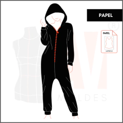 M072 - PIJAMA ENTERITO - PAPEL - comprar online