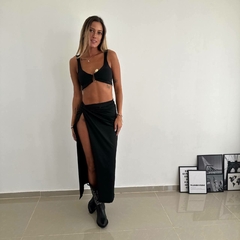 POLLERA LARGA NUDO TAJO - comprar online