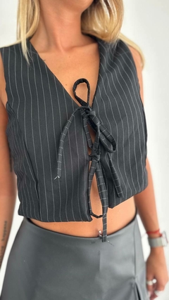 CHALECO TIRAS RAYADO - comprar online