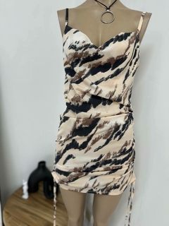 VESTIDO FRUNCE SEDITA PRINT