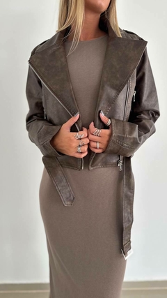 Campera eco cuero - comprar online