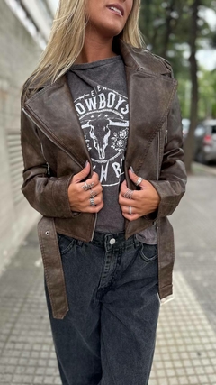 Campera eco cuero en internet