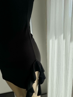 Vestido micro tajo volado en internet
