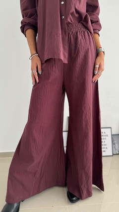 PALAZZO POLLERA CHERRY - comprar online