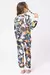 Pijama Longo Juvenil Looney Tunes