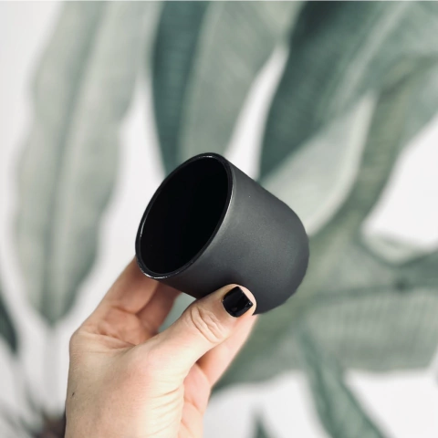 Té para cuatro en cerámica. Tetera y tazas en cerámica con bandeja y tapa de madera - comprar online
