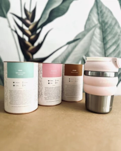 Vaso térmico 350 ml + 3 blends - Almacén de té