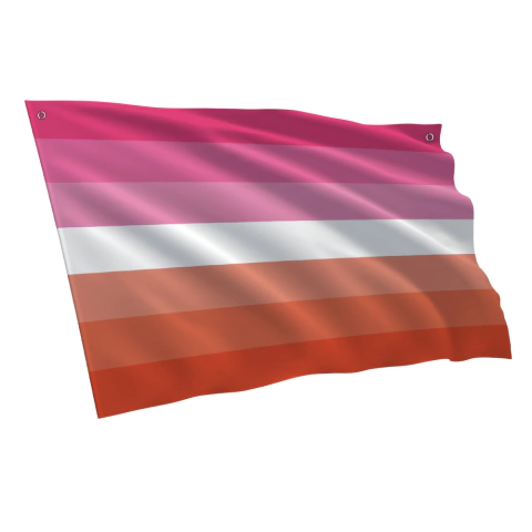 BANDEIRA LESBIAN PRIDE LGBT ORGULHO FLAG PROUD
