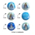 Bottons Nossa Senhora Aparecida - Romeiros Caminhada da Fé - 5,5cm 12unidades - comprar online