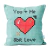 Almofada Decorativa Quarto Game Geek Love 40x40