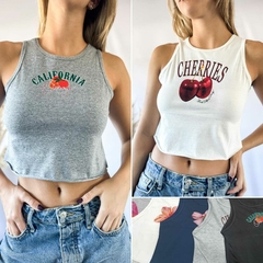 PACK X3 MUSCULOSA ESTAMPA