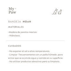 Bandeja Noah - MyPaw