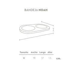 Bandeja Noah - tienda online