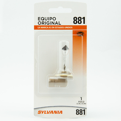 Foco para auto SYLVANIA Equipo Original 881