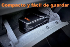 Arrancador de bateria 12V - 1,500 amperios de arranque Mod. 300