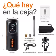 Inflador de Llantas compacto OTIR2000 12V - tienda en línea
