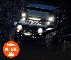 Rugged LED Pods Redondos de 4” – SYLVANIA - tienda en línea