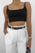 Cropped Essential Preto