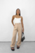 Wide Leg Alfaiataria Mônaco Bege - comprar online