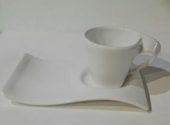 TAZA CON PLATO PARA SUBLIMAR