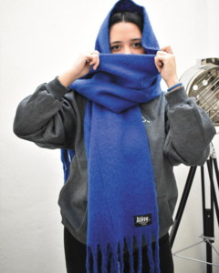 Bufandota Azul