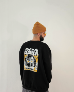 Buzo Negro Transformer Amarillo - comprar online
