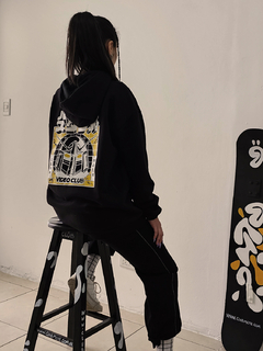 Buzo con Capucha Negro Transformer Amarillo - tienda online