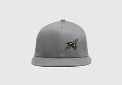 Gorra Visera Plana Gris Abeja Reina - comprar online