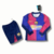 Barcelona 24/25 Home Manga Longa - Conjunto Uniforme Infantil Importado de Futebol - comprar online