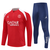 Conjunto Abrigo Infantil De Frio Paris PSG Vermelho 25/26 - comprar online