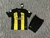 Al-Ittihad (Benzema) 23/24 Casa - Conjunto Uniforme Infantil Importado de Futebol