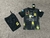 Al-Ittihad (Benzema) 23/24 Fora - Conjunto Uniforme Infantil Importado de Futebol