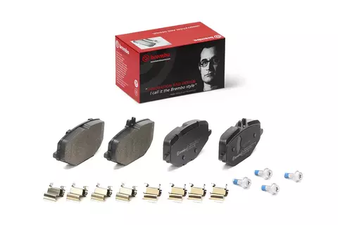 P50168 Pastilha de Freio Brembo Traseira Para MERCEDES-BENZ GLE (V167), GLE Coupe (C167), GLS (X167) - comprar online