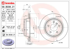 Par de Discos Dianteiros Brembo GM Cruze 1.4 Turbo 16> 1.8 2010-16 09.B355.11 - comprar online
