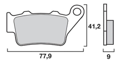 Pastilhas traseiras 07BB02SP S1000R 14-20, S1000RR 09-20 e S1000RR HP4 12-14 na internet