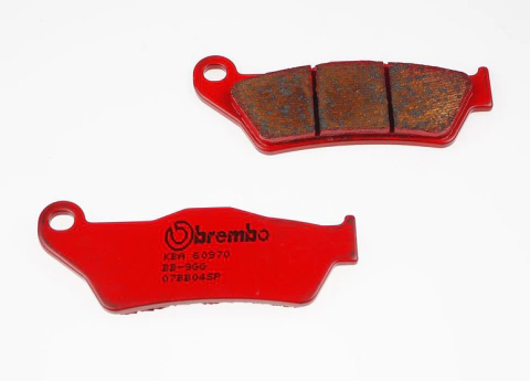 Pastilhas traseiras DUCATI: Multistrada: 950 (todas), 1200 16> (todas) e 1260 (todas) 07BB04SP