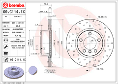 Discos dianteiros BMW 320i (F20 e F21) 09.C114.1x - comprar online