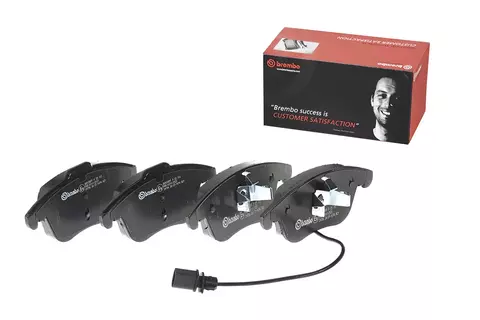 P85113 Pastilha de Freio Brembo Frente Para [PR: 1LT e PR:LY] AUDI: A4 1.8T 15-16/2.0T 09 - 15, A5 2.0T 07 até 17 Chassi 8T - comprar online