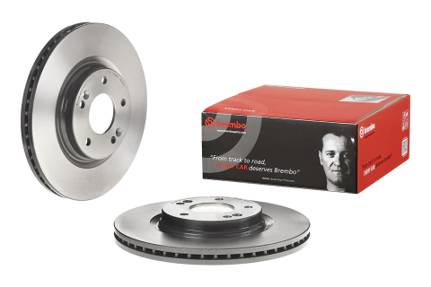 09.D428.11 Par de Discos Dianteiro Brembo para HYUNDAI: Tucson (TL, TLE) 1.6 turbo 15>, KIA: Sportage (QL, QLE) 2.0 /1.6 turbo 15> / HONDA: HR-V (R
